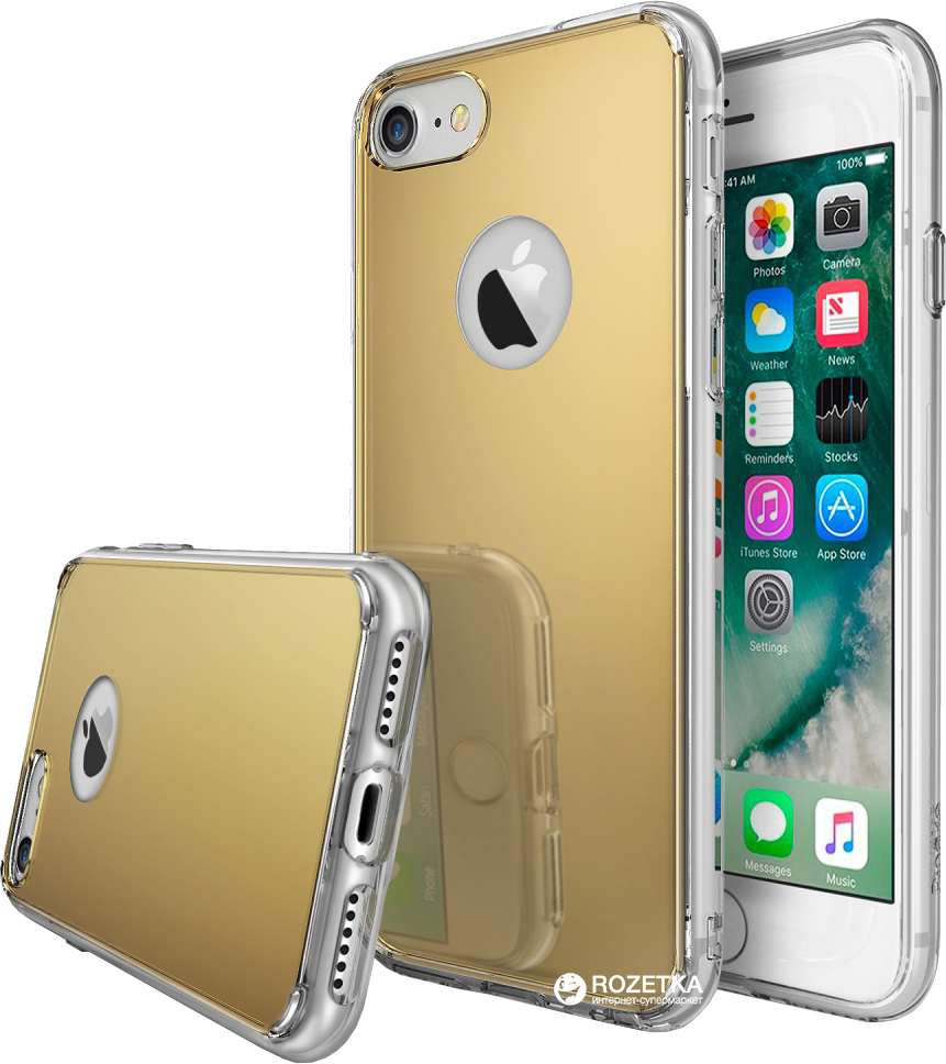 

Панель Ringke Fusion Mirror для Apple iPhone 7/8 Royal Gold