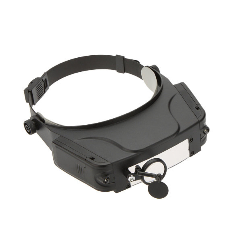 

Бинокулярная лупа Magnifier 81007-C, увел.- 1.5X-11Х с Led