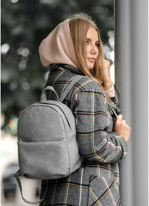

Женский рюкзак Sambag 29х10х22 см Серый 000147906