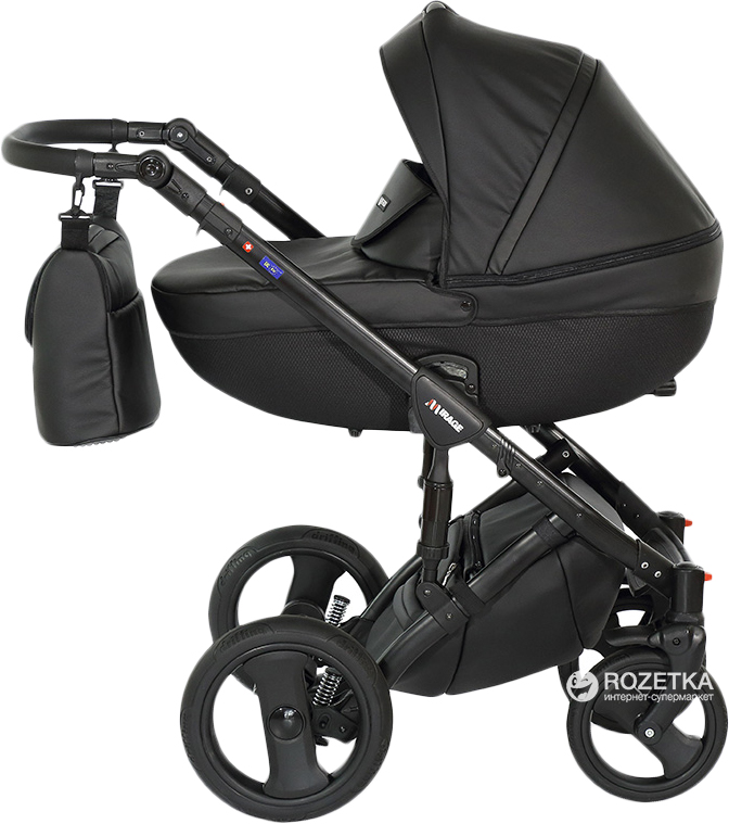 

Универсальная коляска Verdi Mirage 2 в 1 01 Black (6474)