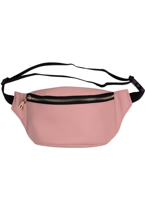 

Женская сумка на пояс (бананка) Sambag 22х12х4 см Пудровый 000148010