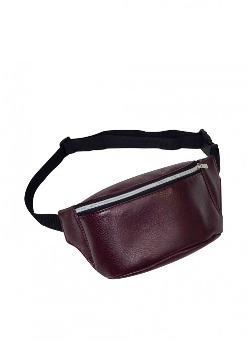 

Женская сумка на пояс (бананка) Sambag 22х12х4 см Бордовый 000148370