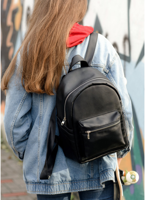 

Женский рюкзак Sambag 35х12х25 см Черный 000148168