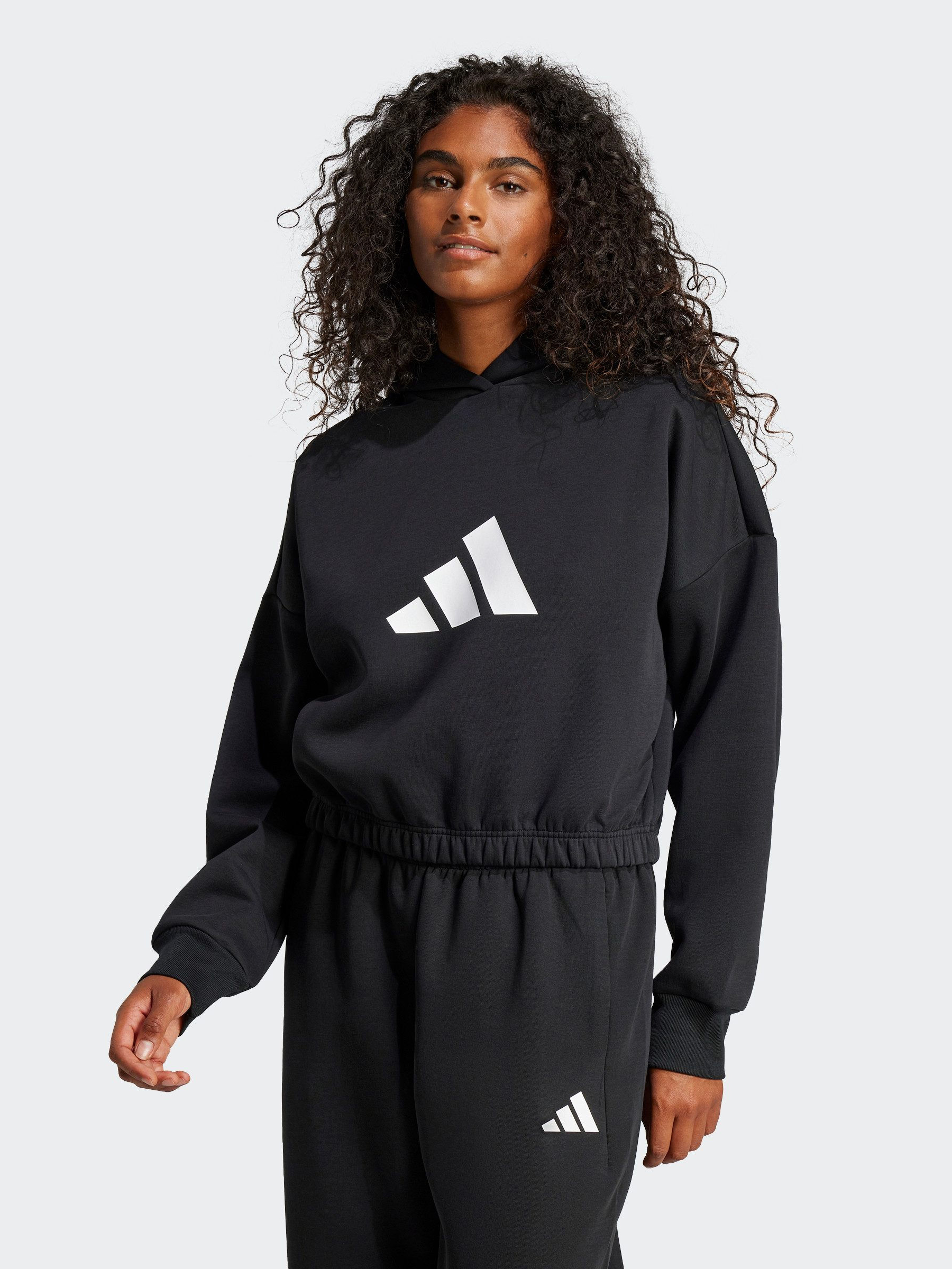 Акція на Худі жіноче Adidas W Fi 3B Oh Hd JE0136 S Black від Rozetka