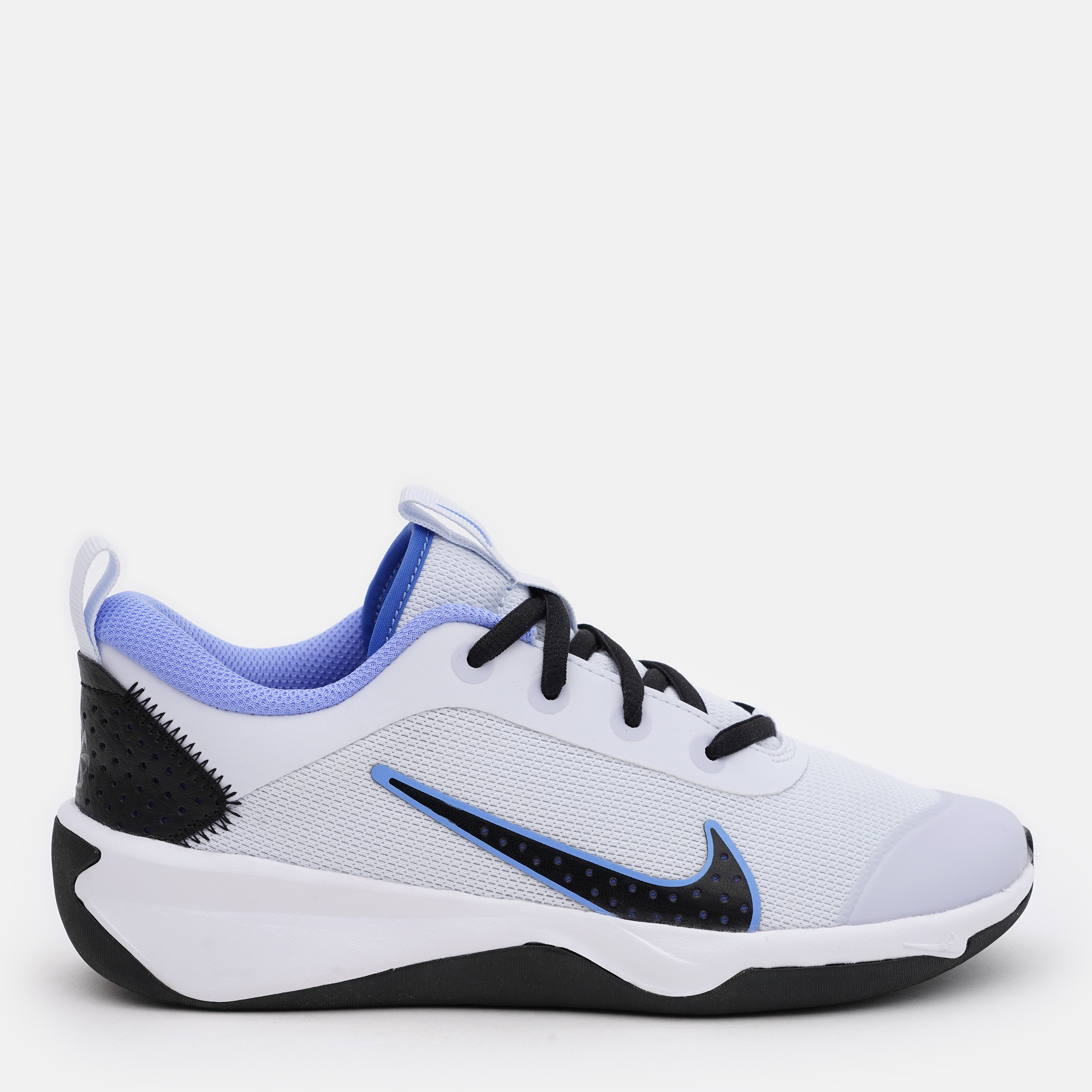 Акція на Підліткові кросівки для хлопчика Nike Omni Multi-Court (Gs) DM9027-009 38 (5.5Y) Світло-сірі від Rozetka