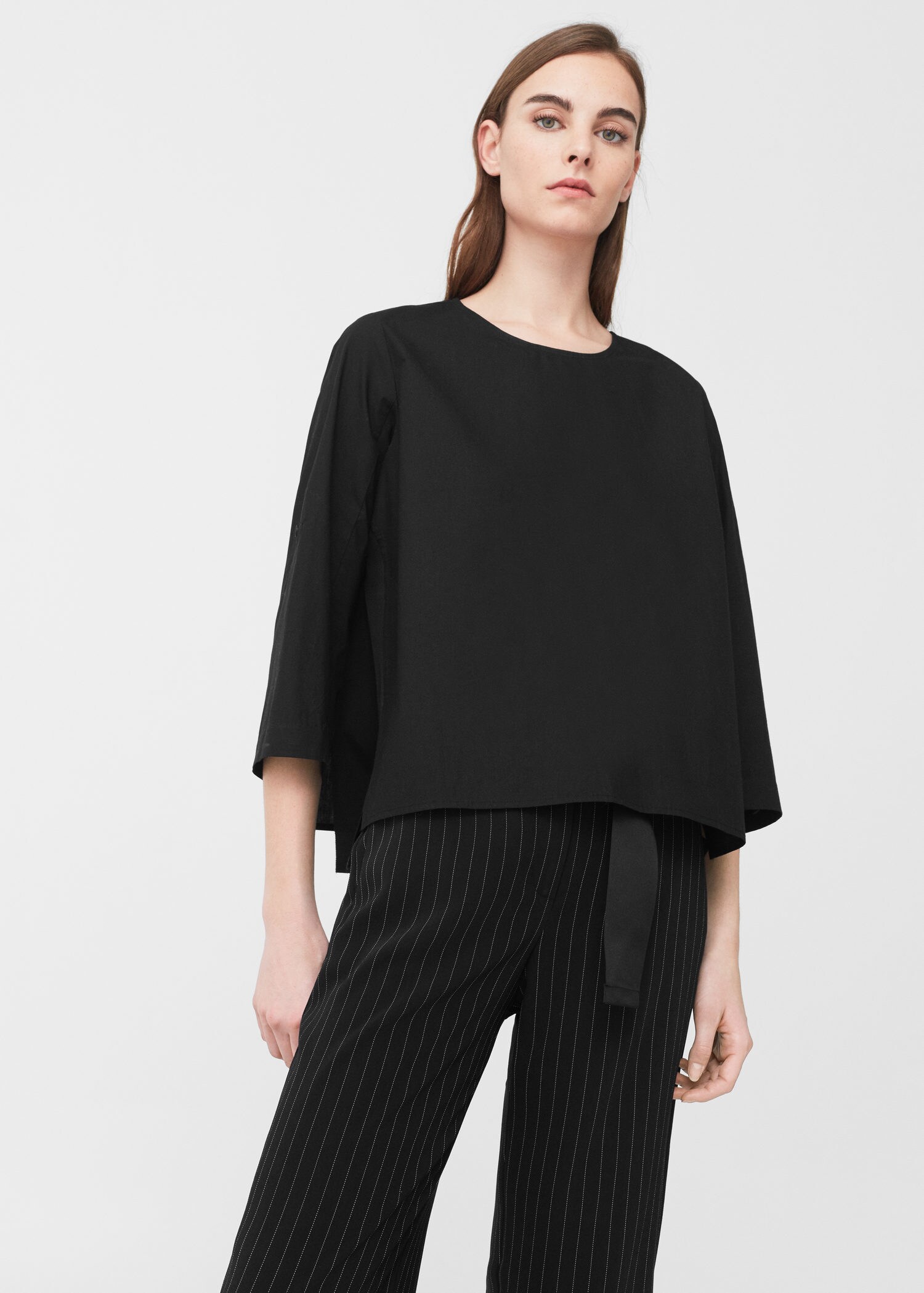 

Блуза Mango XS Черный 83080195