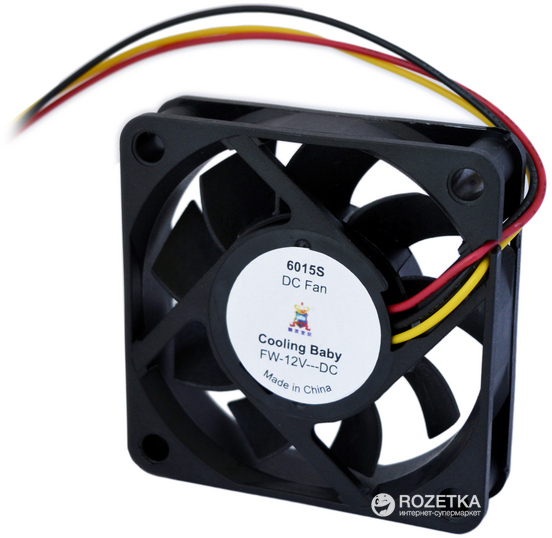 

Кулер Cooling Baby 6015S Black