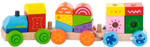 

Конструктор Viga Toys "Поезд" (50534) (6934510505349)