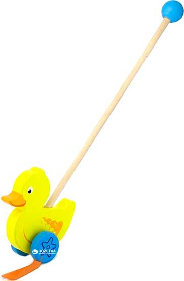 

Деревянная каталка Viga Toys Утенок (50961)