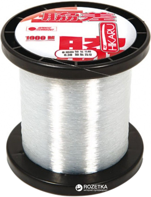 

Леска Lineaeffe Hikaru 1000 м 0.30 мм 11.40 кг Прозрачная (3001730)