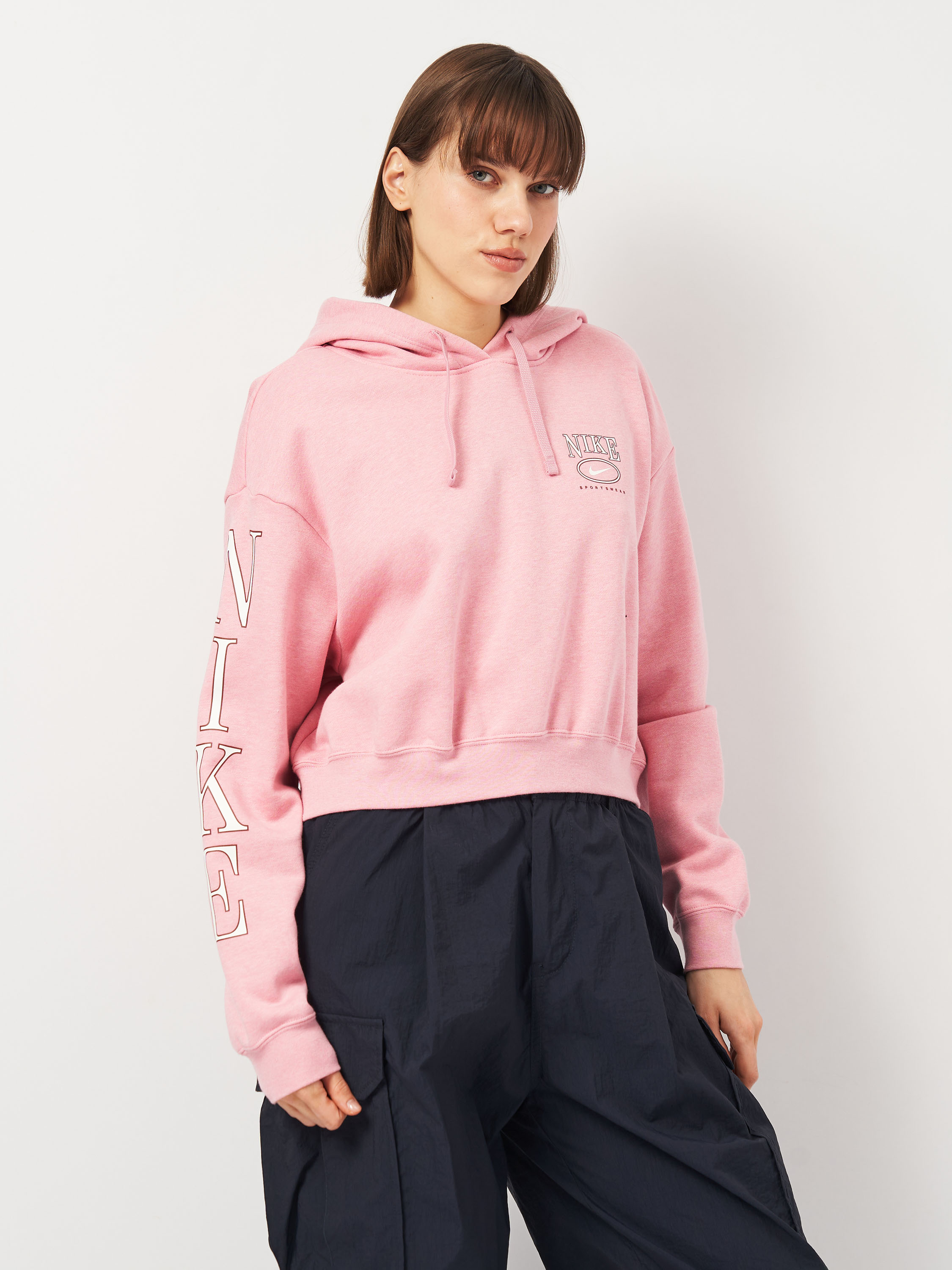 Худі тепле жіноче Nike Sportwear Club Oversized HJ0925-699 S Рожеве від Rozetka на платформі USKIDKA Акція на Худі тепле жіноче Nike Sportwear Club Oversized HJ0925-699 S Рожеве від Rozetka