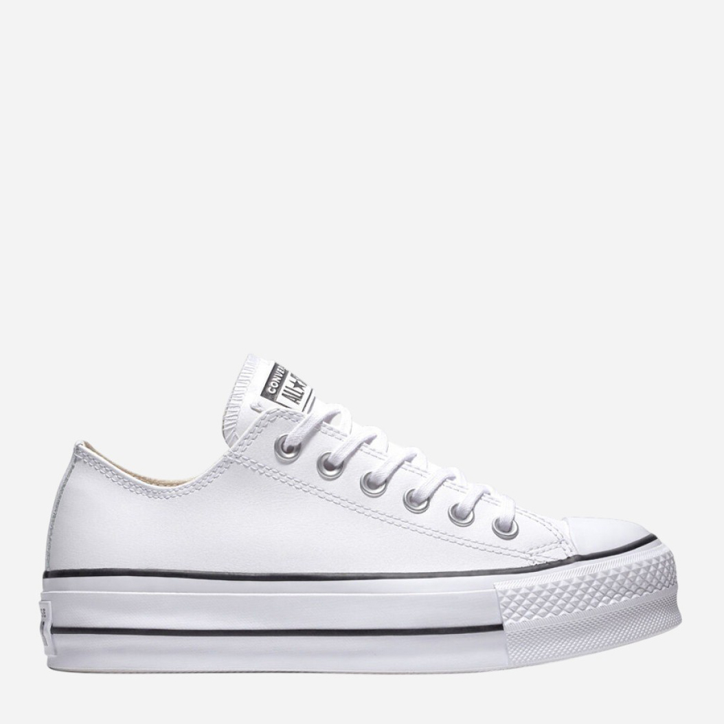 Акція на Жіночі кеди низькі Converse Chuck Taylor All Star Lift 561680C 39.5 (8.5US) 25 см Білі від Rozetka