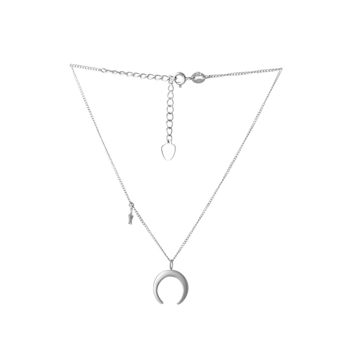 

Серебряное колье без камней 2066729 50 см
