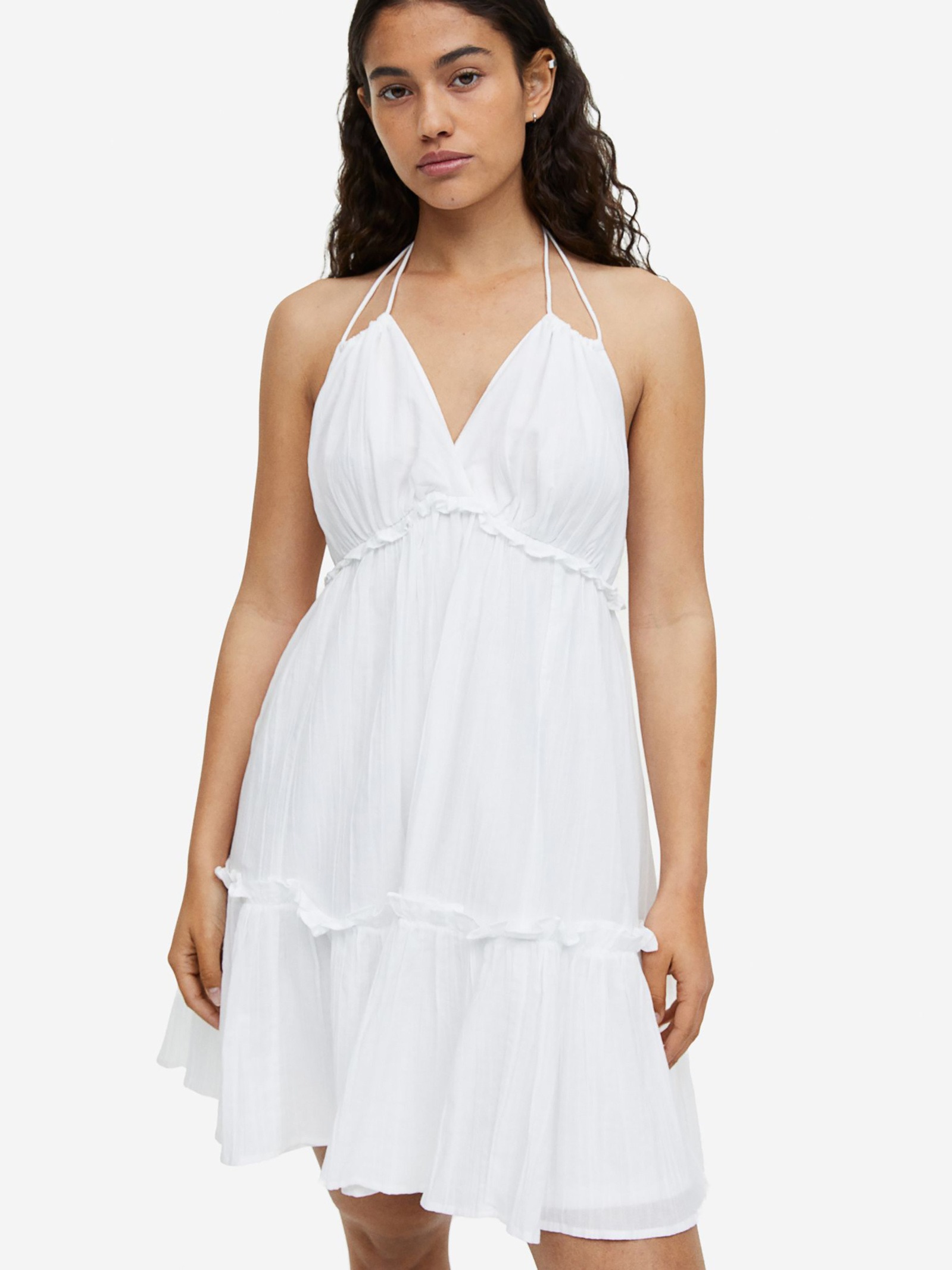 Сарафан жіночий H&M 1181795wer XS Білий від Rozetka на платформі USKIDKA Акція на Сарафан жіночий H&M 1181795wer XS Білий від Rozetka