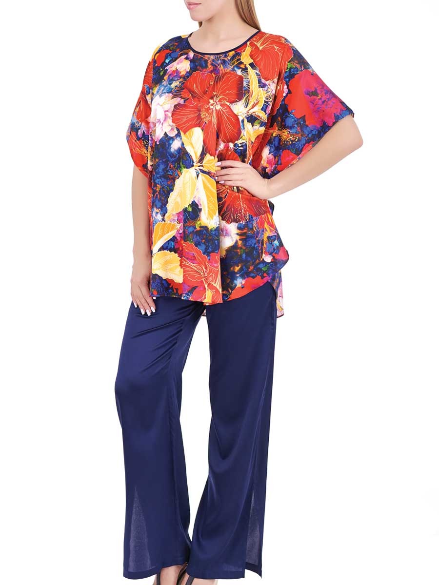 

Комплект, туника и брюки Marc & Andre S8-01SS100 () Цветной, Комплект, туника и брюки Marc & Andre S8-01SS100 52(3XL) Цветной