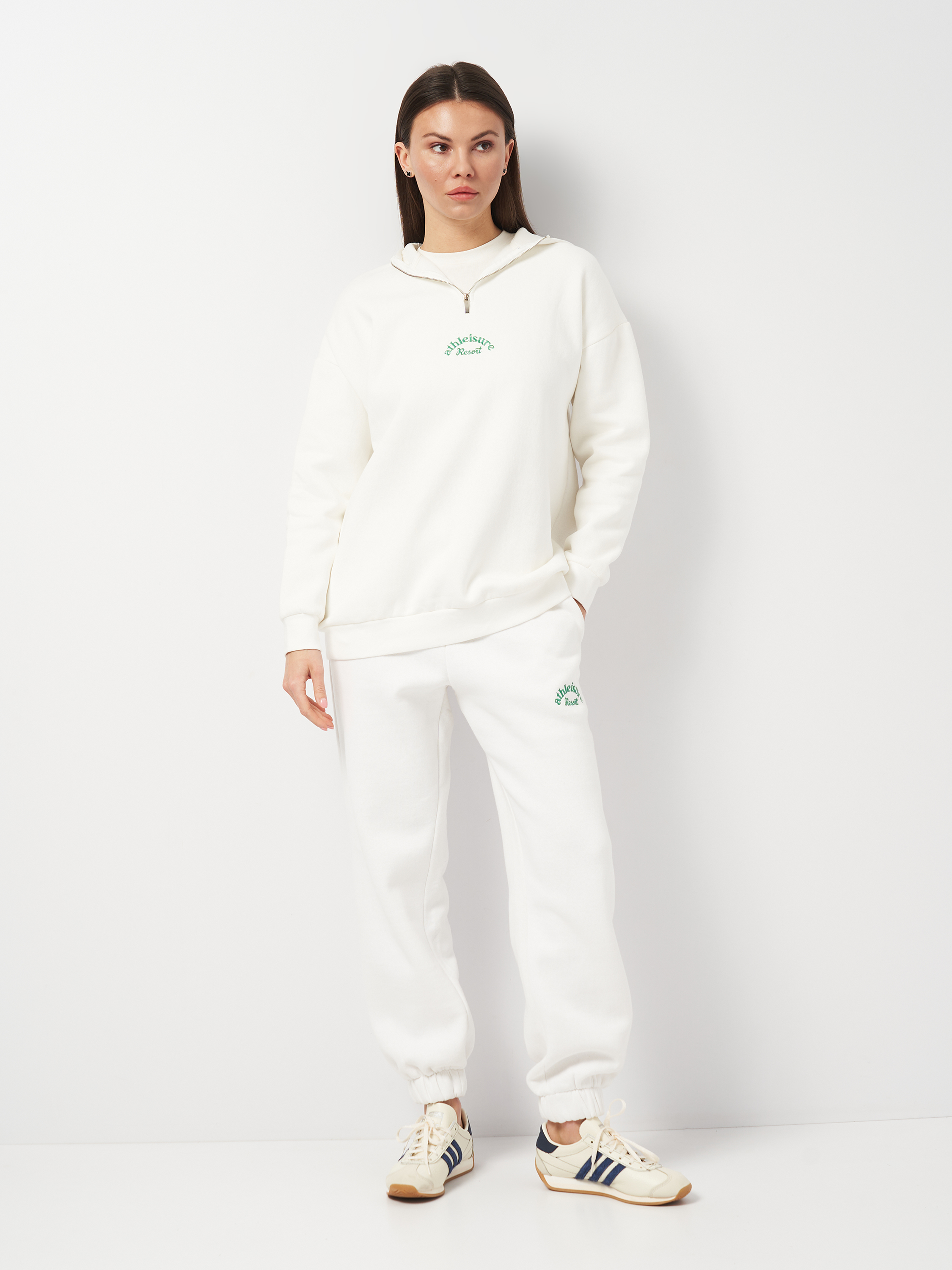 Спортивний костюм жіночий Boohoo 190032 S Білий від Rozetka на платформі USKIDKA Акція на Спортивний костюм жіночий Boohoo 190032 S Білий від Rozetka