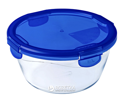

Форма для запекания круглая Pyrex Cook&Go с крышкой 20х9 см