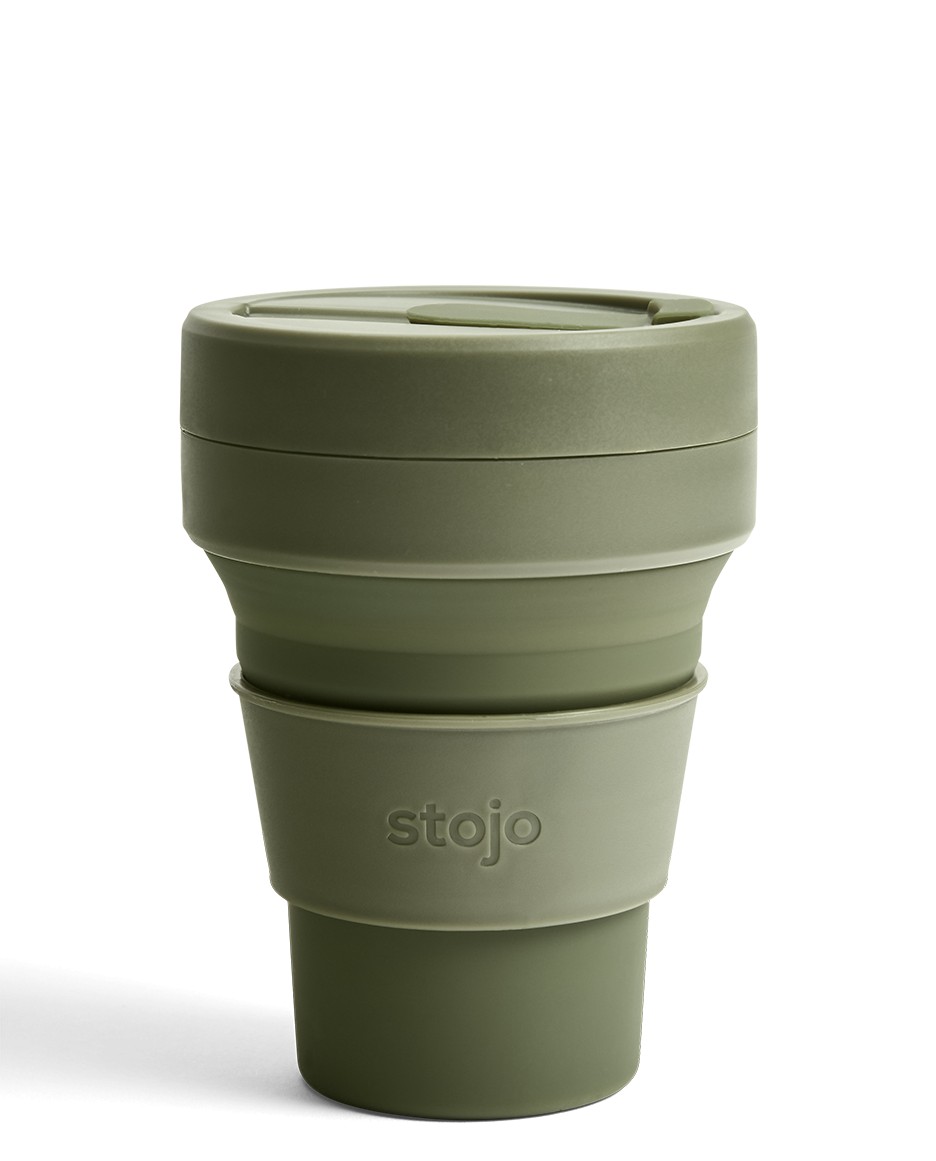 

Чашка складная Stojo Pocket Cup 355 мл Moss
