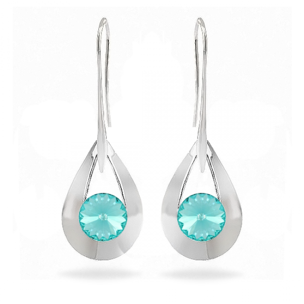 

Серьги KOBI LOREN 8 мм со Swarovski модели 7740-1166-21-32