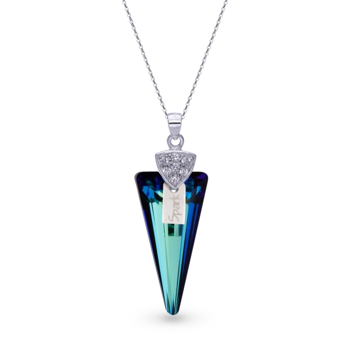 

Серебряный кулон c цепочкой SPARK Spike со Swarovski модели N6480BB