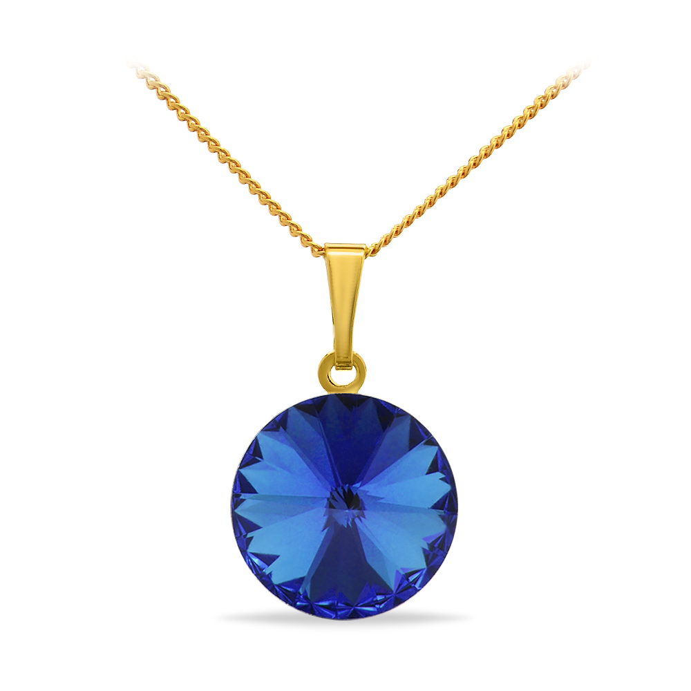 

Кулон c цепочкой KOBI RIVOLI 14 мм со Swarovski модели 7730-1187-06-35