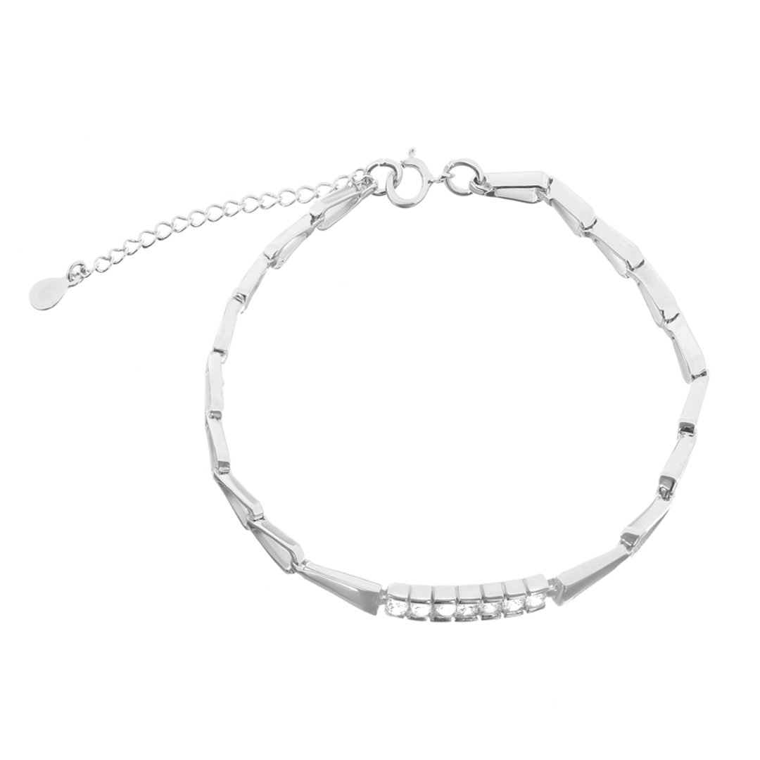 

Серебряный браслет Silvex925 с фианитом модели Б2Ф/410