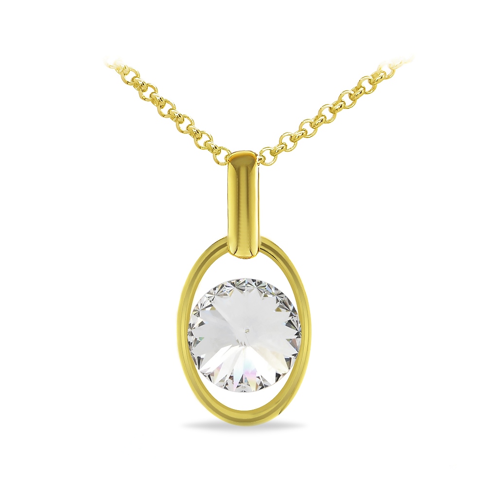 

Кулон c цепочкой KOBI OLA со Swarovski модели 7730-1375-02-35