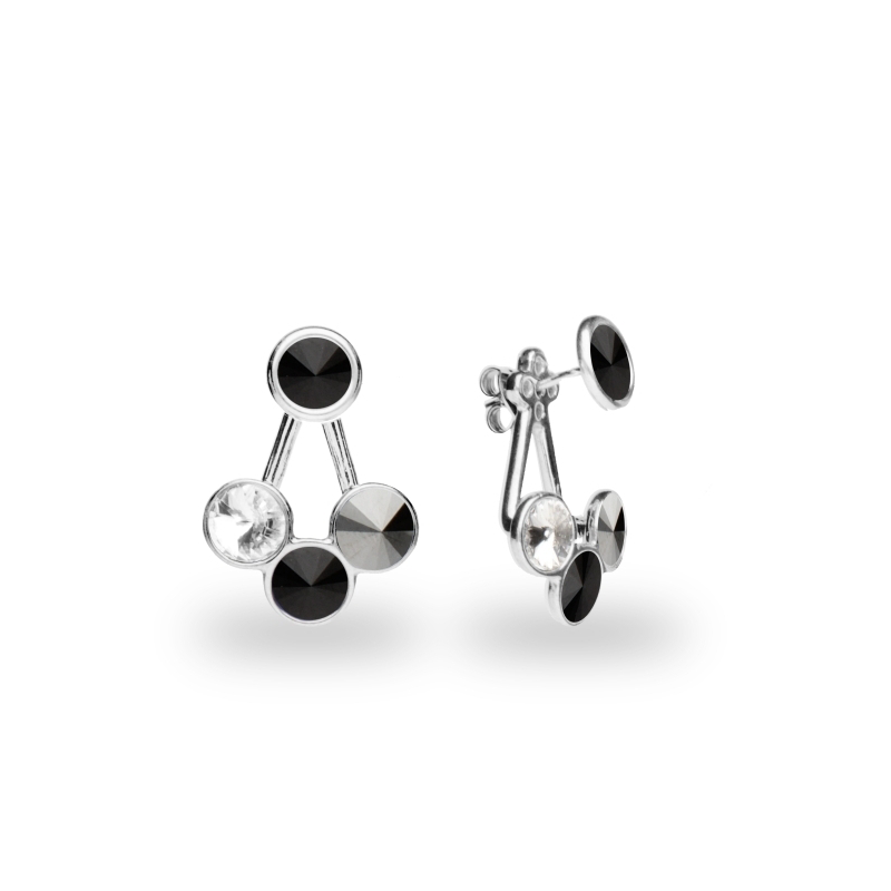 

Серебряные серьги SPARK Rotundus со Swarovski модели KJR1122SS29CH1