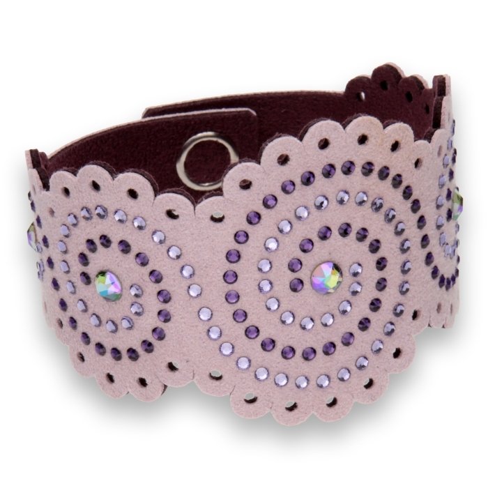 

Замшевый браслет SPARK Helix со Swarovski модели BTRKO2PL1