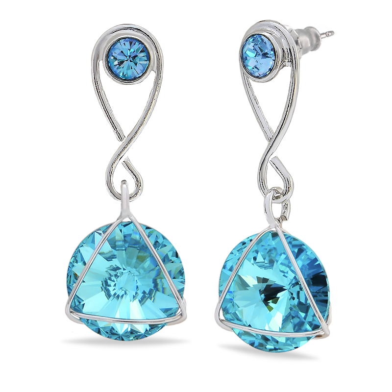 

Серьги KOBI LUCY со Swarovski модели 7740-1168-40-32