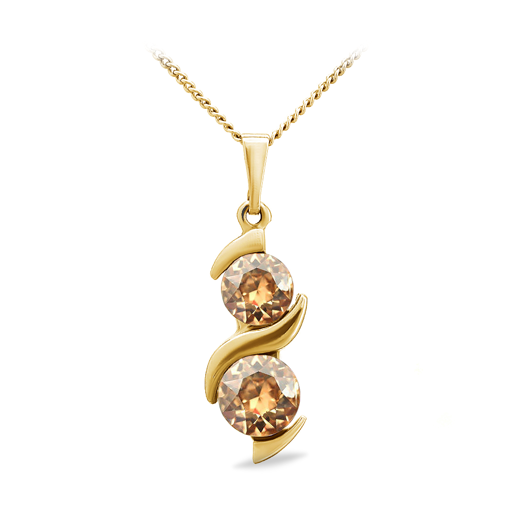 

Кулон c цепочкой KOBI SUSIE со Swarovski модели 7730-1250-03-35