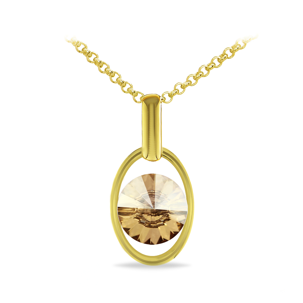 

Кулон c цепочкой KOBI OLA со Swarovski модели 7730-1375-05-35