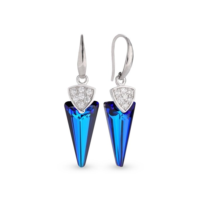 

Серебряные серьги SPARK Spike со Swarovski модели KW6480BB