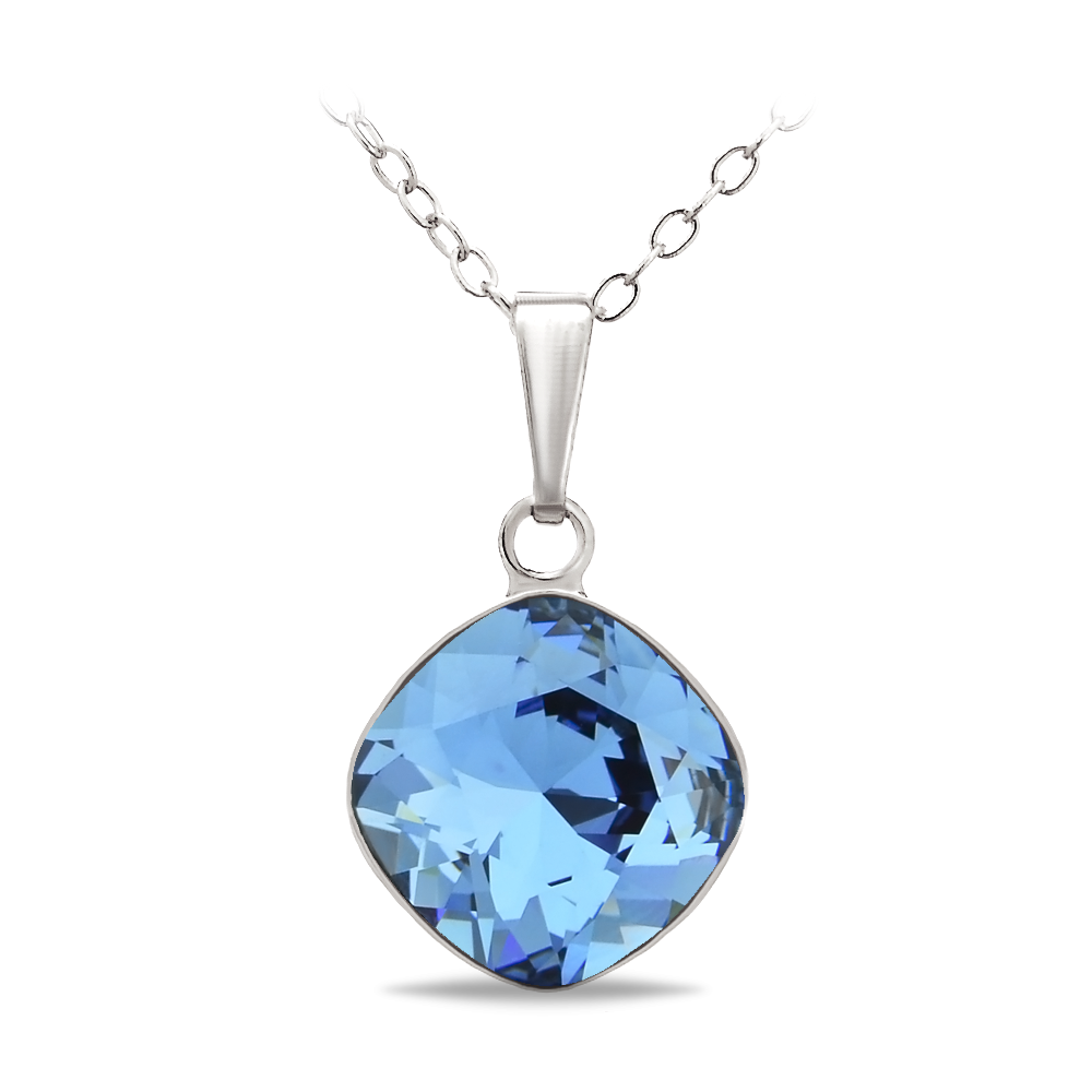 

Кулон c цепочкой KOBI IVONN 14*14 мм со Swarovski модели 7730-1369-96