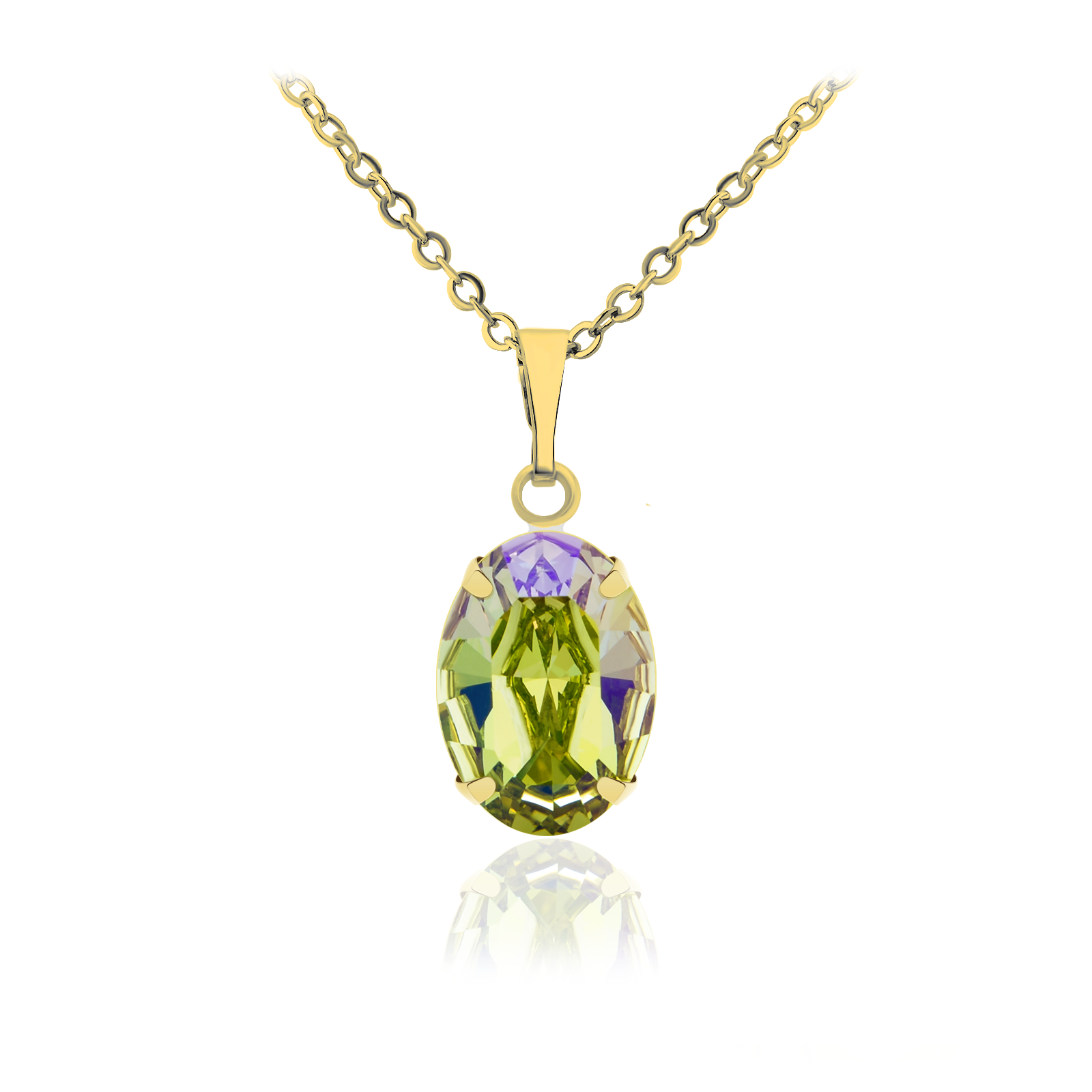 

Кулон c цепочкой KOBI MIRA со Swarovski модели 7730-1724-255