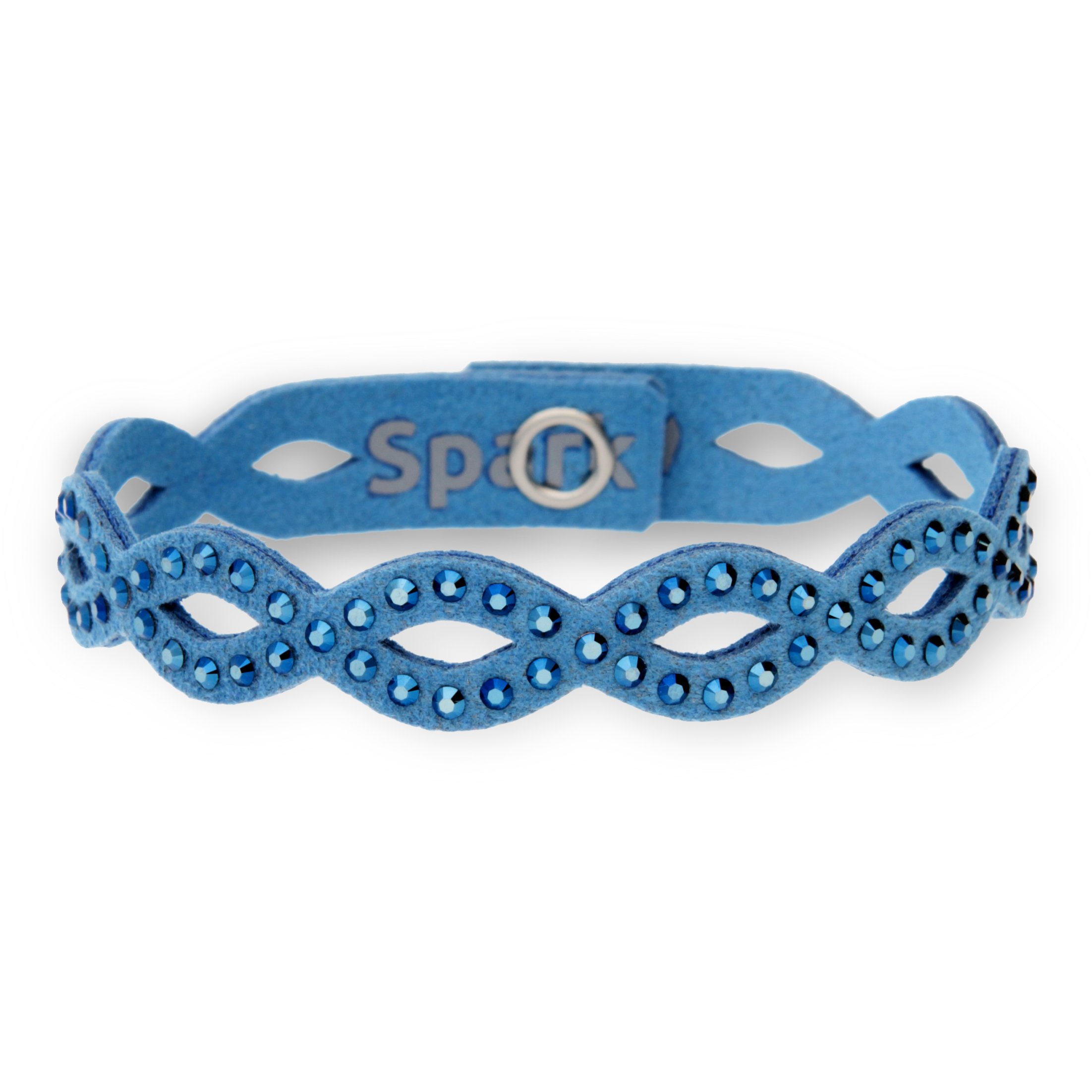 

Замшевый браслет SPARK Endless Solo со Swarovski модели BNEND1LBMB