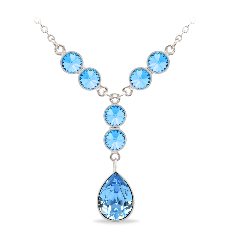 

Кулон с цепочкой KOBI ANIE со Swarovski модели 7730-1186-03-32