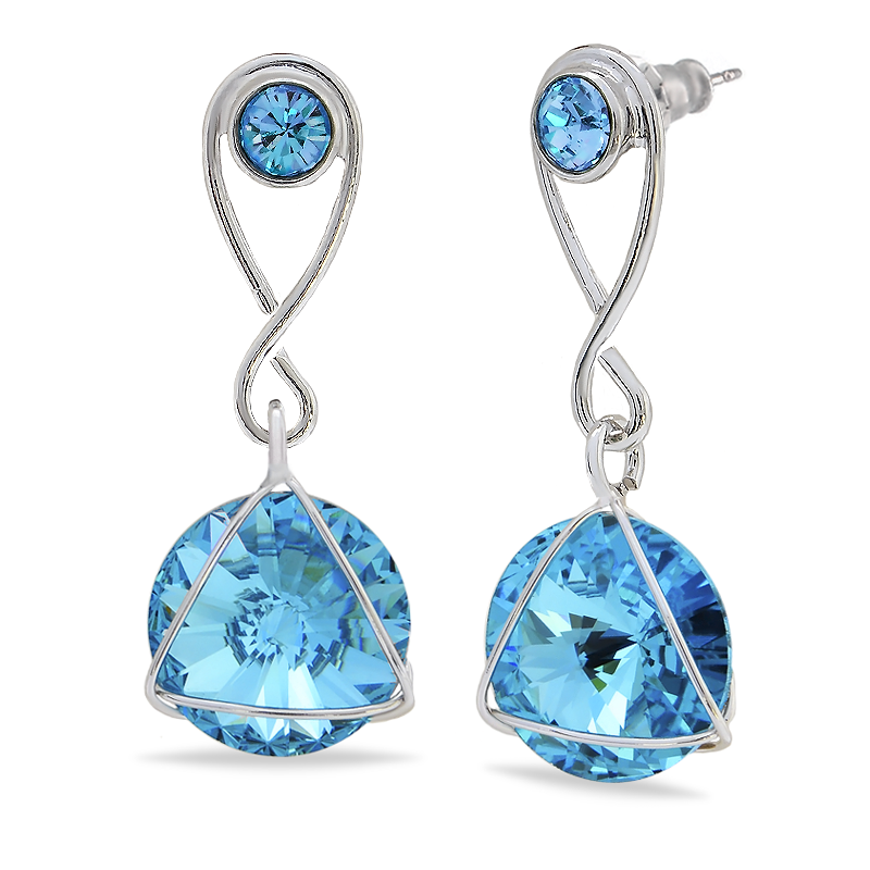 

Серьги KOBI LUCY со Swarovski модели 7740-1168-12-32