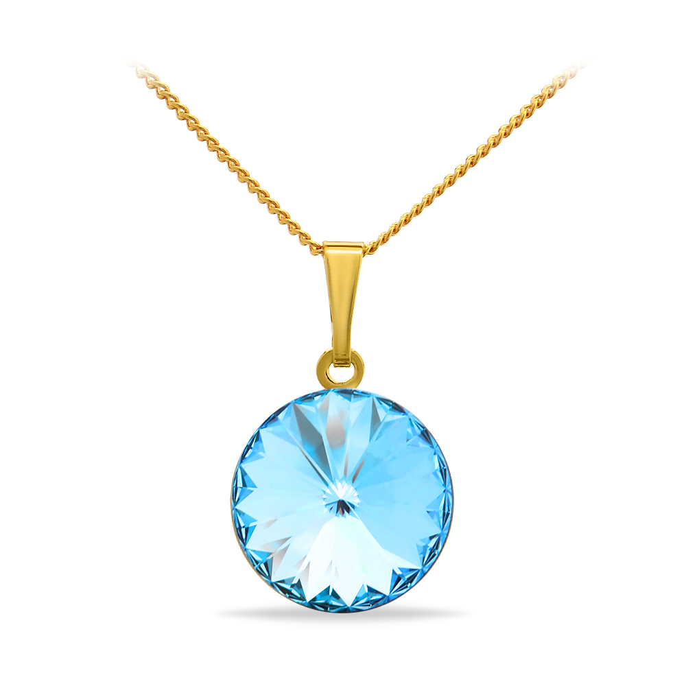 

Кулон c цепочкой KOBI RIVOLI 14 мм со Swarovski модели 7730-1187-21-35