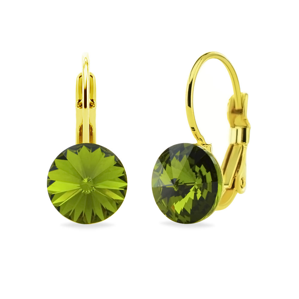 

Серьги KOBI RIVOLI 8 мм klapka со Swarovski модели 7740-1096-355