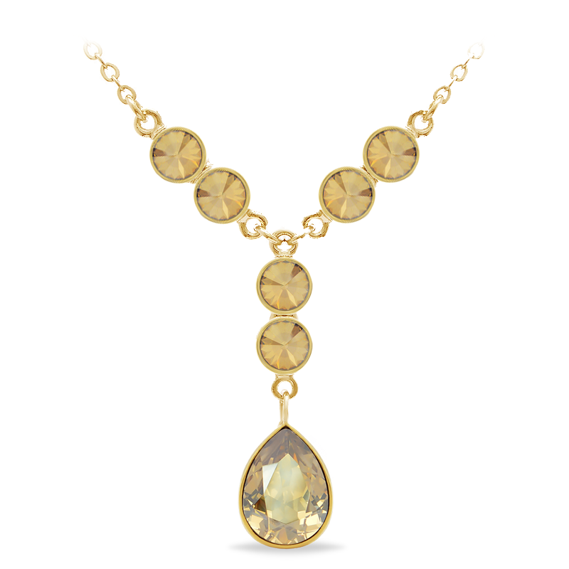 

Кулон с цепочкой KOBI ANIE со Swarovski модели 7730-1186-09-35