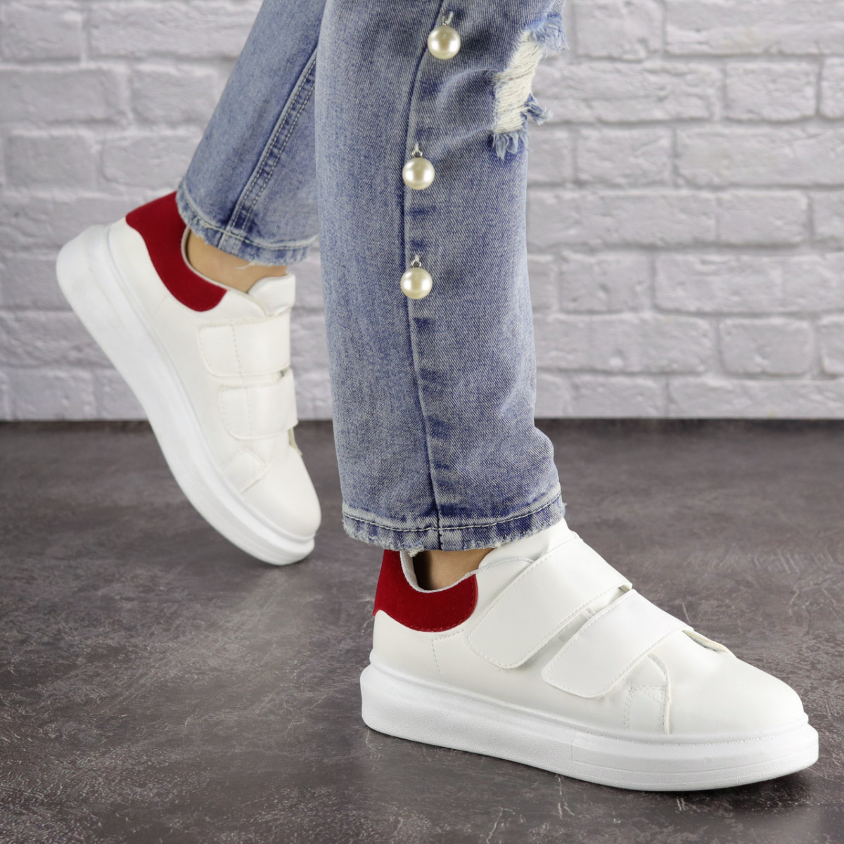 

Женские кроссовки Fashion Manfred 1669 36 размер 23 см Белый