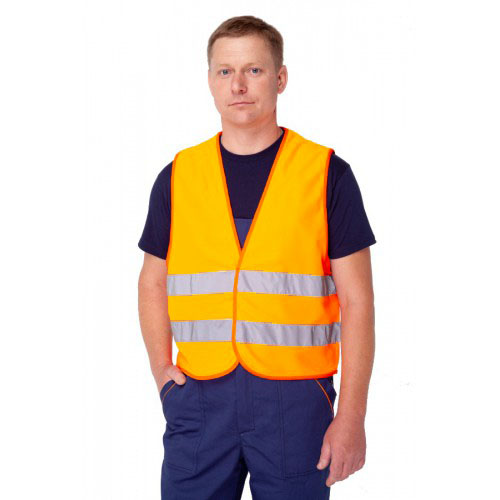 

Жилет сигнальный Евростандарт FLUO 3С Маркет 60-62/5-6 оранжевый (0619)