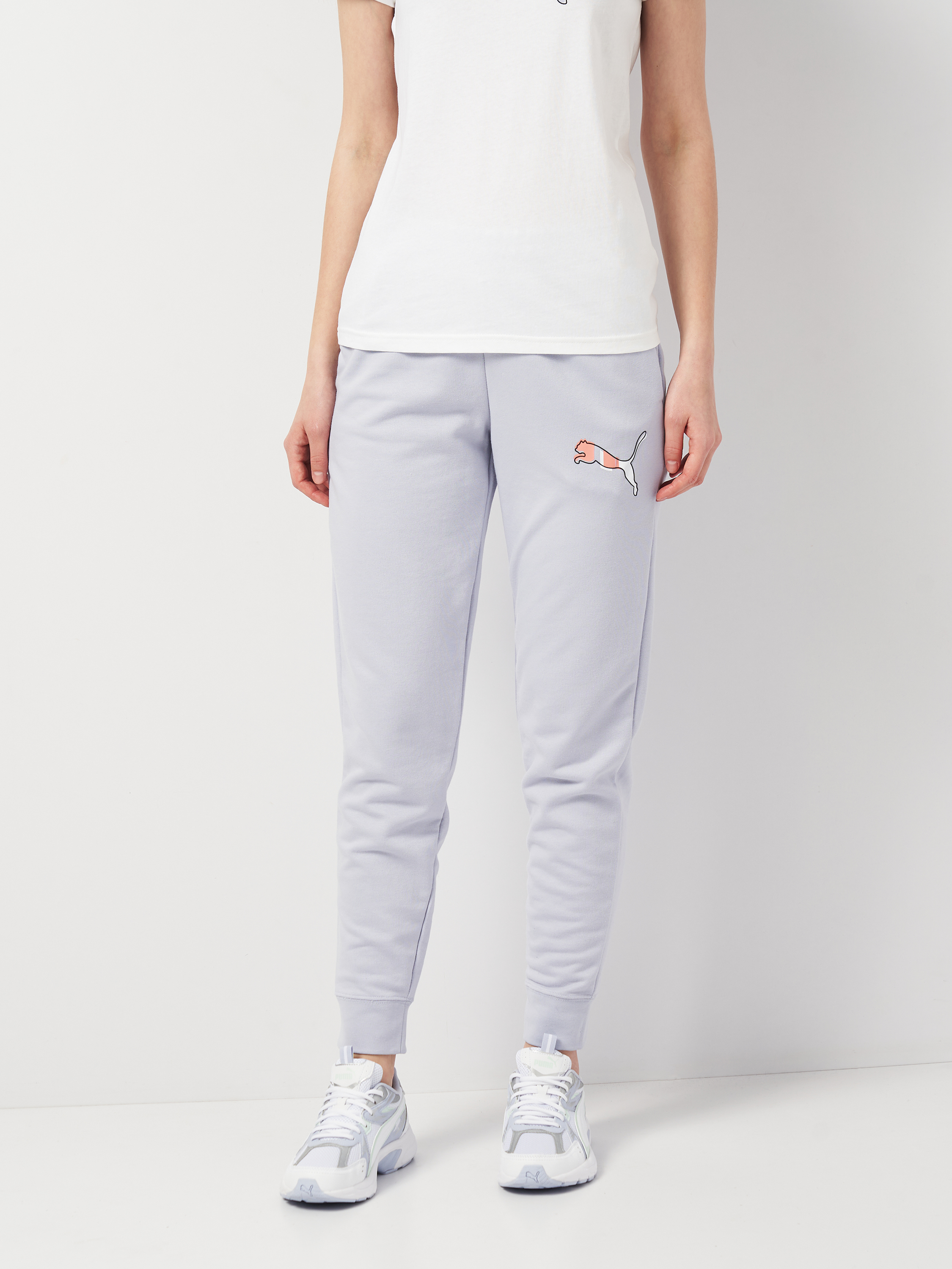 Акція на Спортивні штани жіночі Puma Ess Logo Lab Pants Tr 68499447 XS Cool Weather від Rozetka