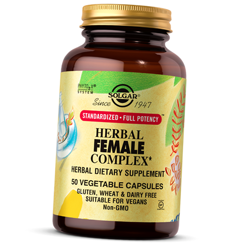 

Herbal Female Complex Solgar 50вегкапс (71313035)