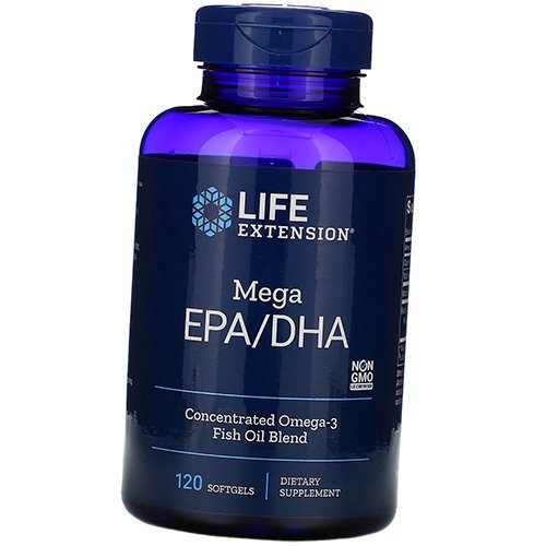

Mega EPA/DHA Life Extension 120гелкапс (67346001)