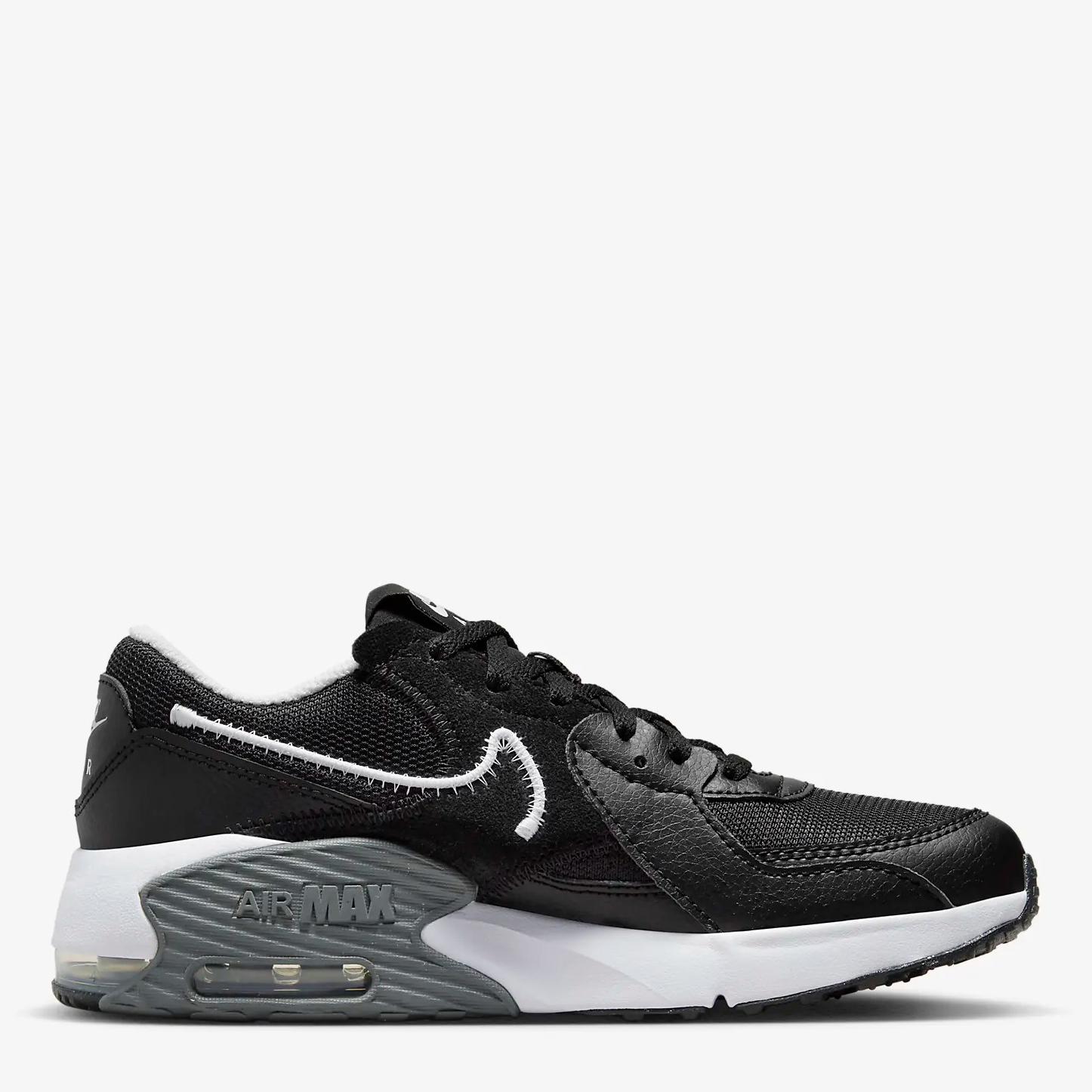 Акція на Підліткові кросівки для хлопчика Nike Air Max Excee Gs FB3058-002 37.5 (5Y) Чорні від Rozetka