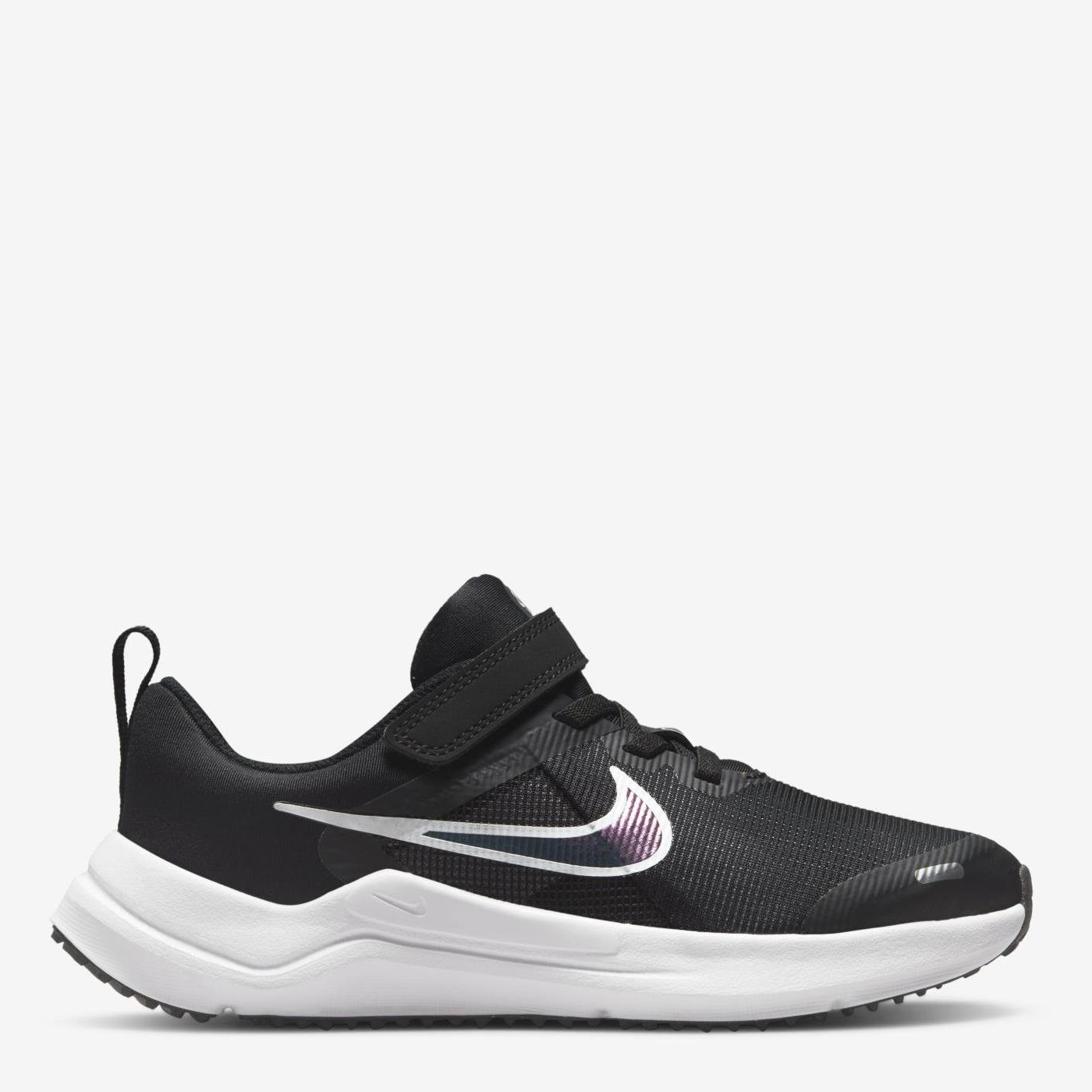 Акція на Дитячі кросівки для дівчинки Nike Downshifter 12 Nn (Psv) DM4193-003 28.5 (11.5C) Black/White-Dk Smoke Grey від Rozetka