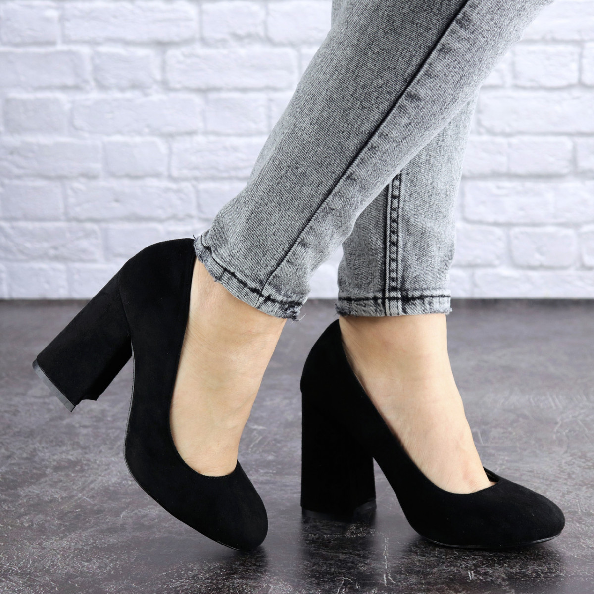 

Туфли женские Fashion Vanilla 1345 36 размер 23,5 см Черный