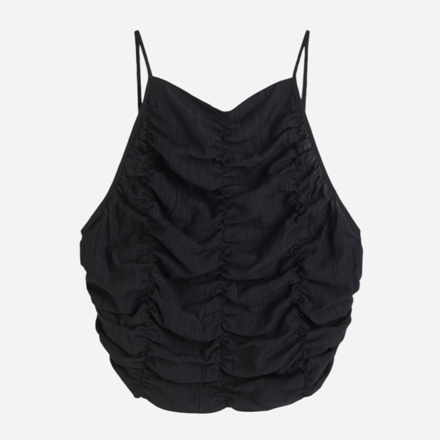 Акція на Топ жіночий H&M 10713325wer XS Чорний від Rozetka